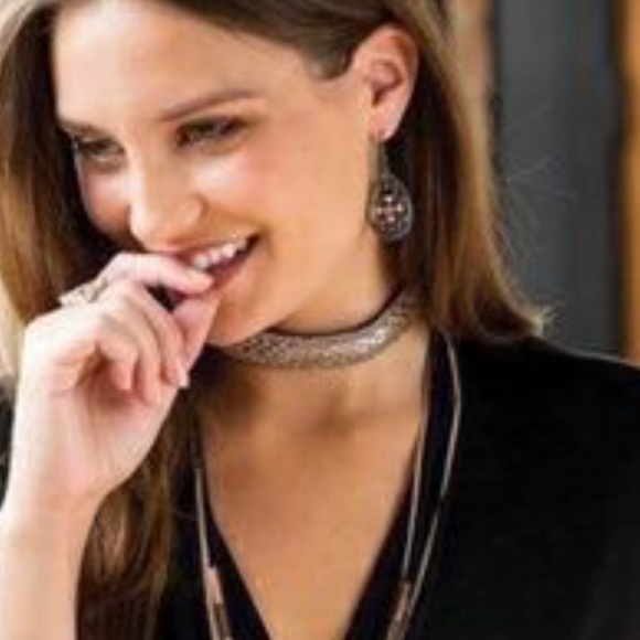 Park Lane Encore Earrings 🆕 Hematite Aurora Borealis - Picture 5 of 13